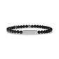 Rectangle Bead Bracelet | 4MM - Unisex Bead Bracelet - The Steel Shop