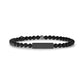 Rectangle Bead Bracelet | 4MM - Unisex Bead Bracelet - The Steel Shop