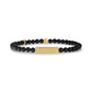 Rectangle Bead Bracelet | 4MM - Unisex Bead Bracelet - The Steel Shop