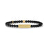 Rectangle Bead Bracelet | 4MM - Unisex Bead Bracelet - The Steel Shop