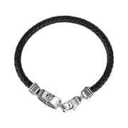 Compass Urn Rubber Bracelet - Mens Steel Rubber Bracelets - The Steel Shop