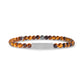 Rectangle Tiger Eye Bead Bracelet | 4MM