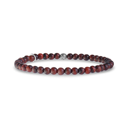 Tiger Eye Bead Bracelet | 4MM - Unisex Bead Bracelet - The Steel Shop