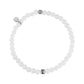 Evil Eye White Jade Protection Bead Bracelet | 4MM - Unisex Bead Bracelet - The Steel Shop