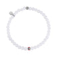 Evil Eye White Jade Protection Bead Bracelet | 4MM - Unisex Bead Bracelet - The Steel Shop