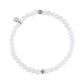 Evil Eye White Jade Protection Bead Bracelet | 4MM - Unisex Bead Bracelet - The Steel Shop
