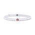 Evil Eye White Jade Protection Bead Bracelet | 4MM - Unisex Bead Bracelet - The Steel Shop