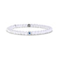 Evil Eye White Jade Protection Bead Bracelet | 4MM - Unisex Bead Bracelet - The Steel Shop