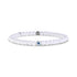 Evil Eye White Jade Protection Bead Bracelet | 4MM - Unisex Bead Bracelet - The Steel Shop