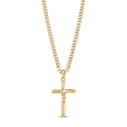 Women's Crucifix Cross Pendant - Women Pendant - The Steel Shop