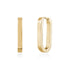 Oval Huggie Earrings | 20MM - Earrings - The Steel Shop
