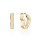 Heart Huggie Earrings - Earrings - The Steel Shop