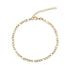 Figaro Link Anklet | 3.5MM - Anklets - The Steel Shop