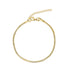 Round Snake Chain Anklet | 2.5MM - Anklets - The Steel Shop