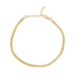 Flat Curb Chain Anklet | 4MM - Anklets - The Steel Shop
