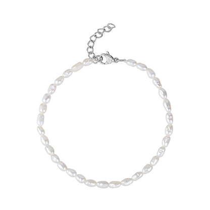 Tidal Pearl Anklet - Anklets - The Steel Shop
