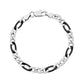 7mm Figaro Link Bracelet - Mens Steel Bracelets - The Steel Shop