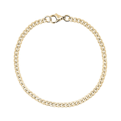 3.5mm Cuban Link Bracelet - Unisex Steel Bracelet - The Steel Shop