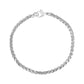 3mm Wheat Chain Bracelet - Unisex Steel Bracelet - The Steel Shop