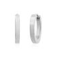 Flat Huggie Earrings - Earrings - The Steel Shop