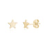 Mini Star Studs - Earrings - The Steel Shop
