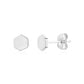 Mini Hex Studs - Earrings - The Steel Shop