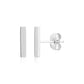 Mini Sleek Bar Studs - Earrings - The Steel Shop