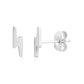 Mini Lightning Bolt Studs - Earrings - The Steel Shop