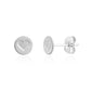 Mini Love Coin Studs - Earrings - The Steel Shop