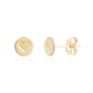 Mini Love Coin Studs - Earrings - The Steel Shop