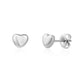 Mini Puffy Heart Studs - Earrings - The Steel Shop