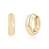 Sleek Huggie Earrings - Earrings - The Steel Shop