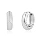 Sleek Huggie Earrings - Earrings - The Steel Shop