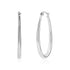 Contemporary Oval Hoops - Earrings - The Steel Shop