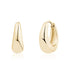 Sleek Droplet Hoops - Earrings - The Steel Shop