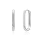 Minimal Oval Hoops - Earrings - The Steel Shop
