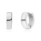 Rounded Huggie Earrings - Unisex Earrings - The Steel Shop