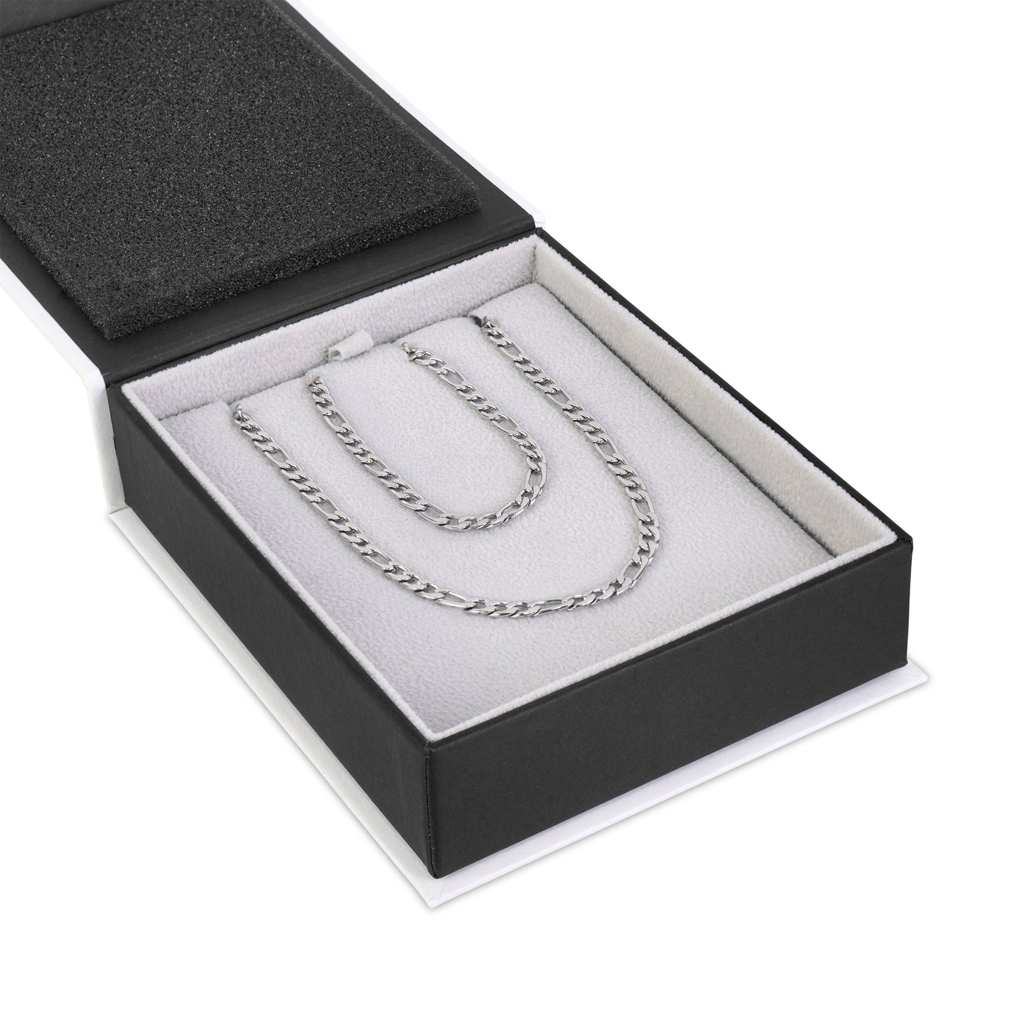 3.5mm Figaro Set | Silver