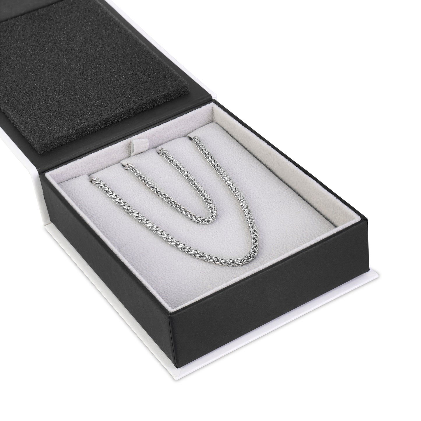 3mm Wheat Set | Silver