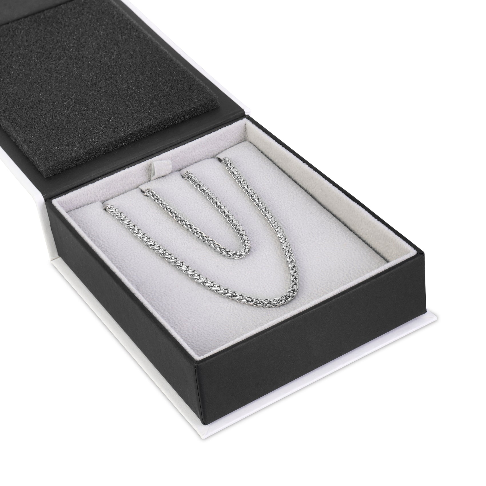 3mm Wheat Set | Silver - Sets - The Steel Shop