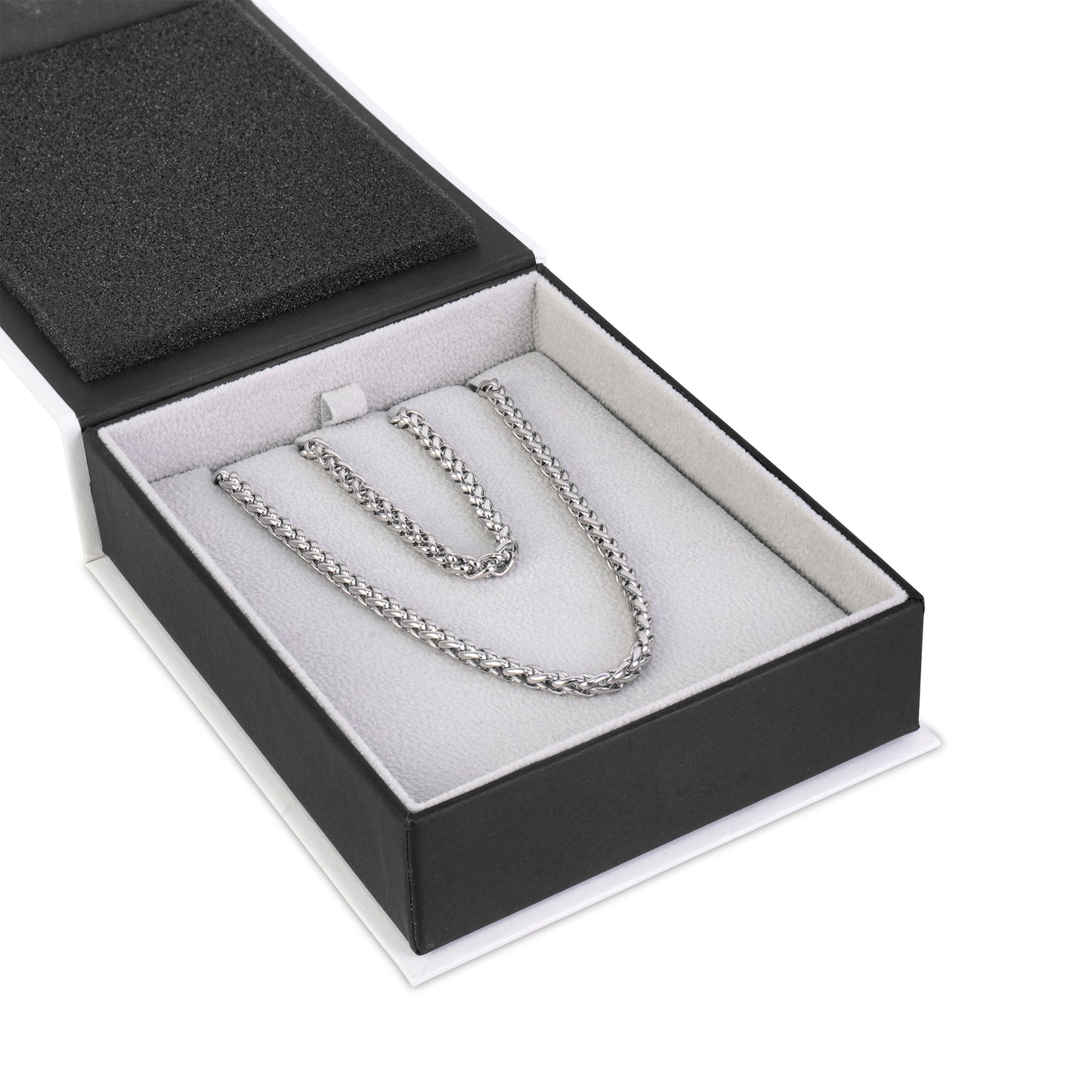 4mm Wheat Set | Silver