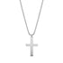 Silver stainless steel men&