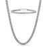 4mm Franco Set | Silver - Sets - The Steel Shop