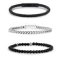 The Dark Knight Stack | 4MM - Bracelet Stacks - The Steel Shop