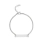 Minimal Bar ID Bracelet - Women Bracelet - The Steel Shop