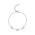 Minimal Triple Disc Bracelet - Women Bracelet - The Steel Shop