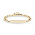 Minimal Paper Clip ID Bracelet - Women Bracelet - The Steel Shop