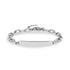 Minimal Paper Clip ID Bracelet - Women Bracelet - The Steel Shop