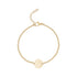Minimal Round ID Bracelet - Women Bracelet - The Steel Shop