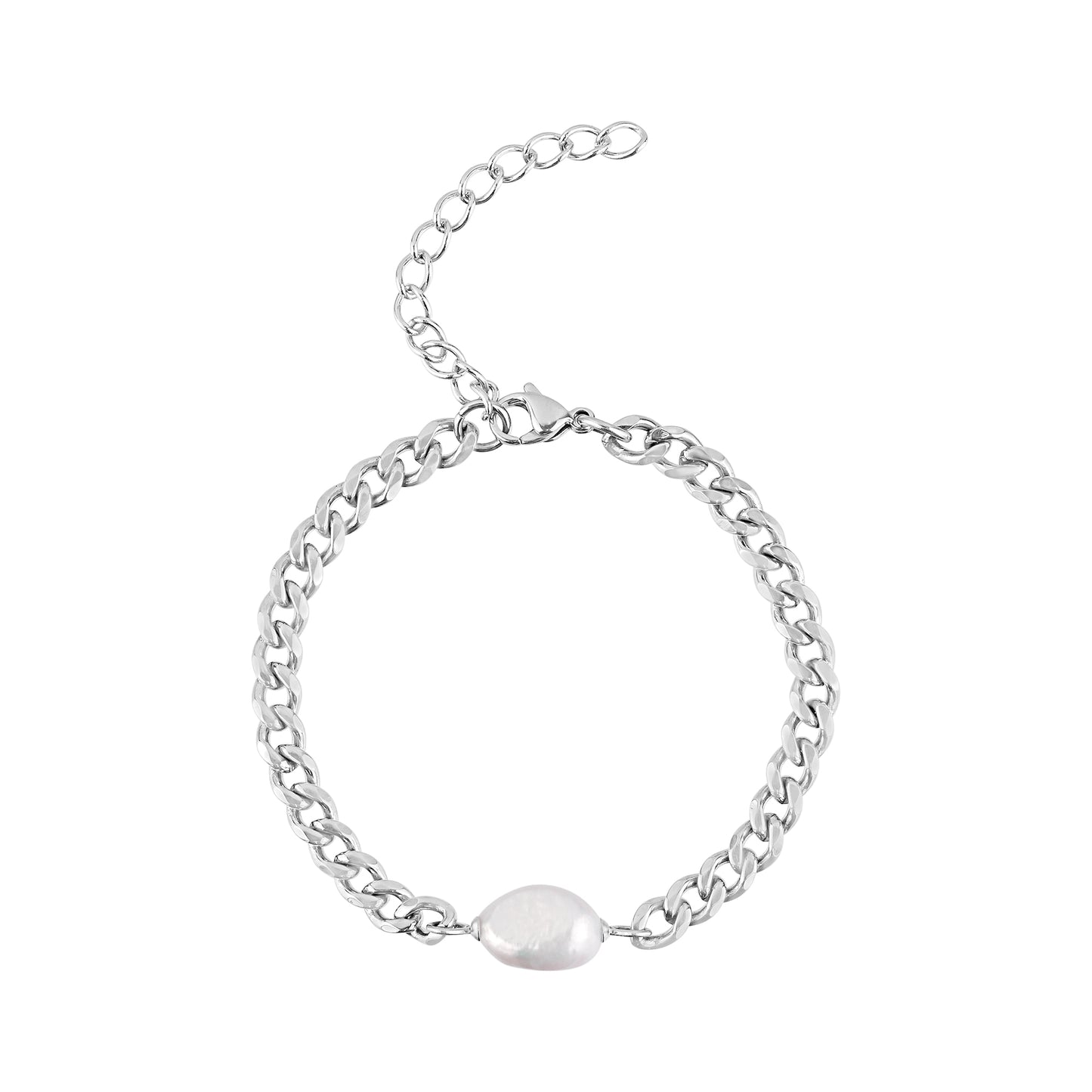 Freshwater Pearl Chain Bracelet
